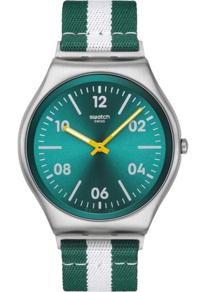 SS07S149 Swatch Casual Stripe Erkek Kol Saati