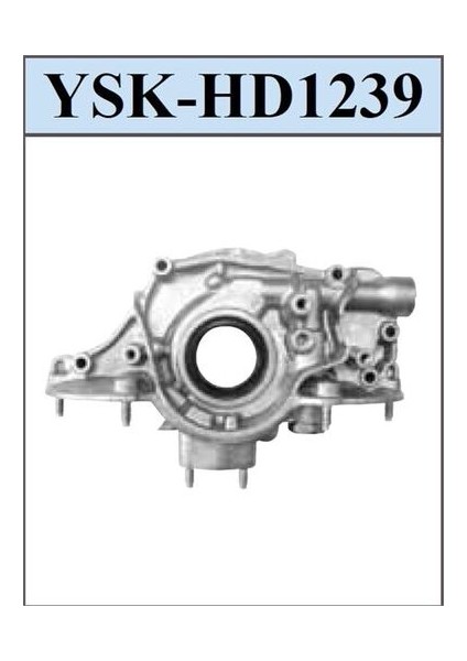 HD1239 Yağ Pompası Civic 99-06 15100-PLC-003