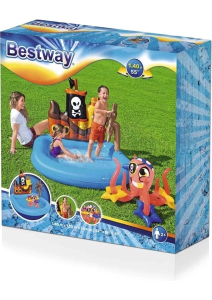 Bestway İki Kişilik Havuz, 151-200 cm Uzunluk, Pompa Hariç, Keyifli Yaz Günleri İçin