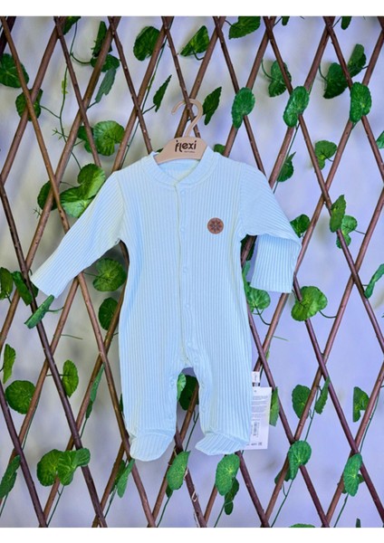 Unısex Bebek Baskılı Tulum Salopet