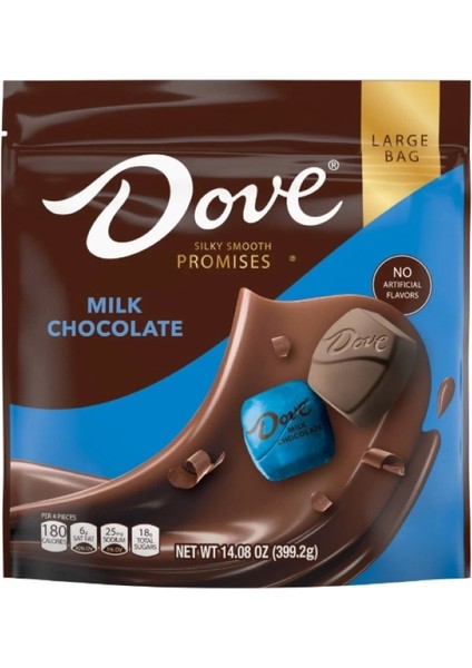 Sılky Smooth Promıses Large Bags Milk Chocolate 399.2 gr