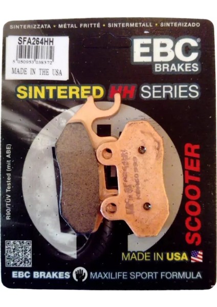 Sym Jet 14 125 Sinterli Ön Fren Balata