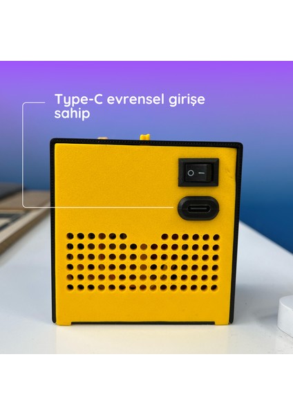 Ledbox: Yapay Zekalı, Internete Bağlı Sese Duyarlı Pixel Art LED Kutusu Kodlama Seti