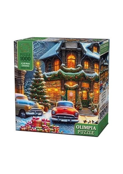 Olimpia Puzzle 1000 Parça A Full Moon Xmas