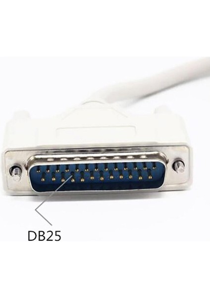 Lpt 25 Pin Paralel Kablo Erkek Erkek Lpt Paralel Kablo 1.5 Metre