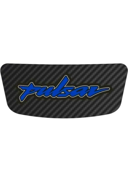 Sticker Çamurluk Sıyırıcı Mavi Bajaj Pulsar