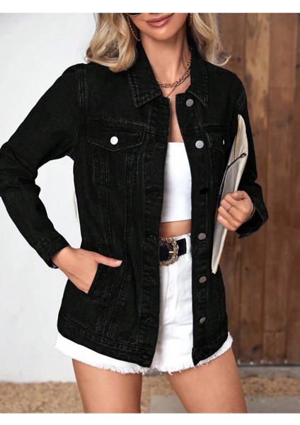 Kadın Boyfriend Kot Ceket indirimleri