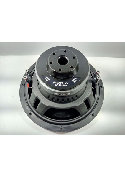 30CM Bass – 800W 400RMS 4 + 4 Ohm For-X XW-1224D4 Çift Bobin Prof Subwoofer