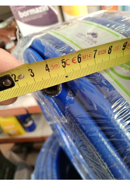 40 Metre Mavi Ilaçlama ve Sulama Hortumu 8mm, 90 Bar