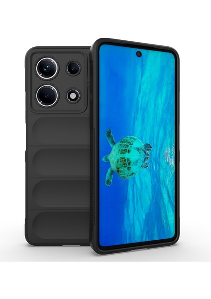 Infinix Note 30 4g Kılıf Etnik Optimum Silikon Siyah