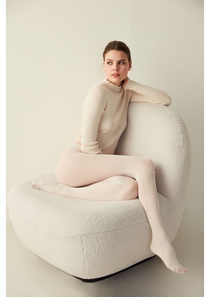 Micro 40 Vanilya Külotlu Çorap-Pentilicious