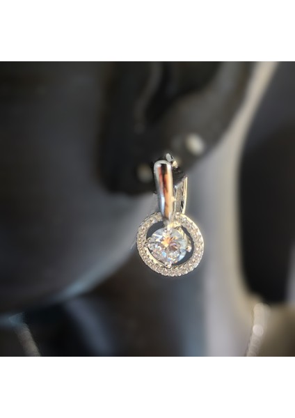 Halka Içinde Yuvarlak Zirkon Taşlı Set indirimleri