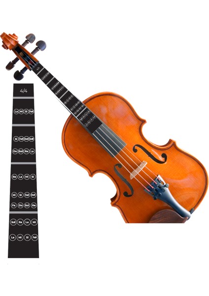 4/4 Tam Boy Keman-Nota-Etiket-Kolay Öğrenme-Sticker-Klavye-Çıkartma-Violin-Keman Aksesuar