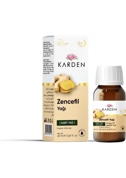 Zencefil Yağı 20 ml
