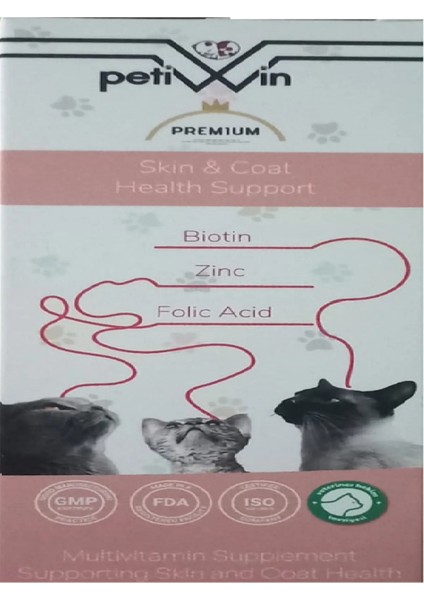 Skin&coat Deri ve Tüy Sağlığı Desteği Multivitamin