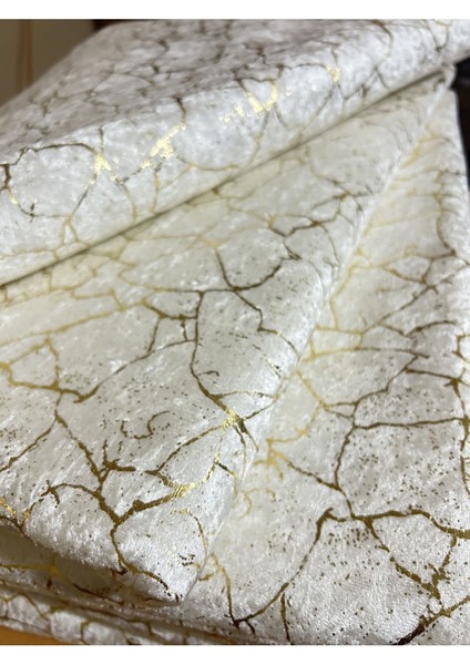 Koltuk Çekyat Örtüsü Süngerli Altınvaraklı Yeni Model Damarlı 1 Adet Açık Krem Beyaz