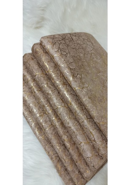 Koltuk Çekyat Örtüsü Yenimoda Altın Varaklı Dekoratif Süngerli Koltukörtüsü 1ADET Sütlükahve