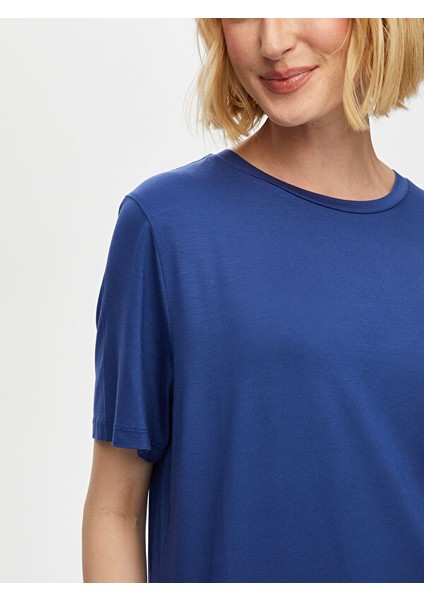 Yuvarlak Yaka Kısa Kol T-Shirt 002 fırsatları