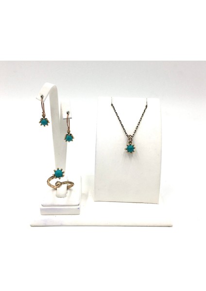 Mini Turkuaz Otantik Doğal Taş Set fiyatları