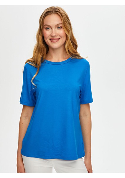 Yuvarlak Yaka Kısa Kol T-Shirt 002 fiyatları