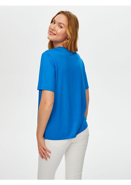 Yuvarlak Yaka Kısa Kol T-Shirt 002 modelleri