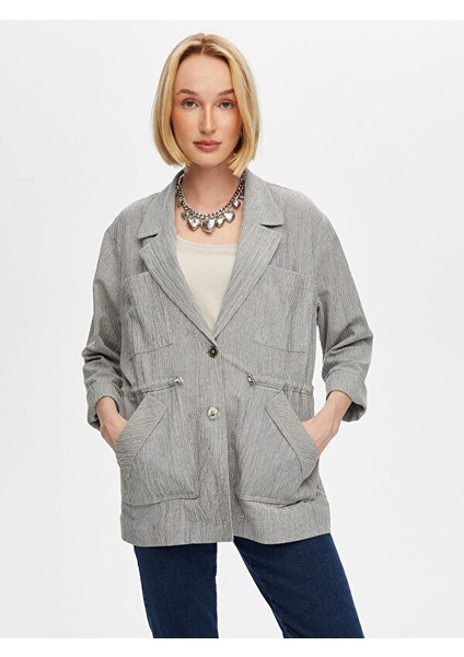 Beli Tünelli Cep Detaylı Örme Ceket S25CKT041 fiyatları