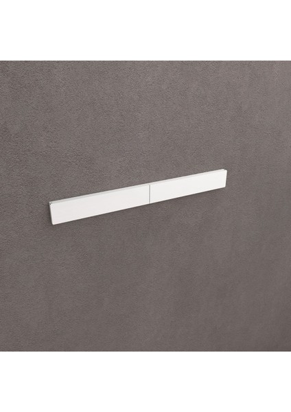 Kurutmalık Çamaşır Askısı - Duvara Monte Çamaşırlık - (BEYAZ-100CM)
