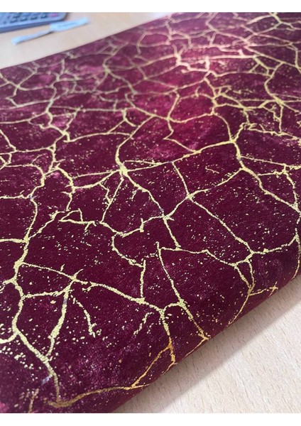 Koltuk Çekyat Örtüsü Süngerli Altınvaraklı Yeni Model Damarlı 1 Adet Bordo