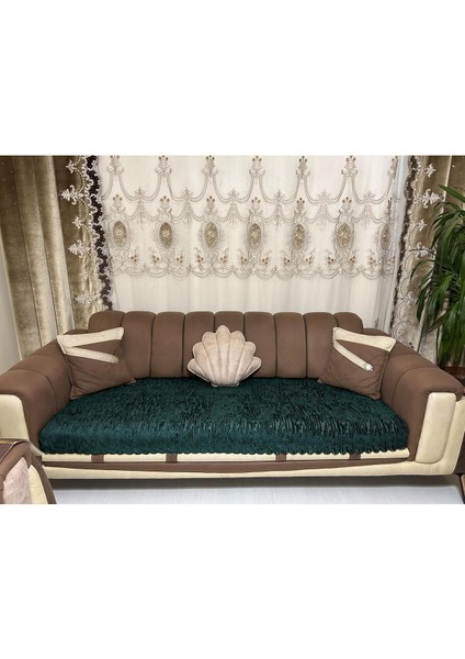 Süngerli Koltuk Örtüsü Yeni Moda Yeşil Rengi 1 Adet Kaydırmaz ve Kırışmaz Tasarım fırsatları