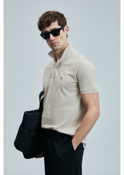 Laon Smart Erkek Polo Tişört Siyah