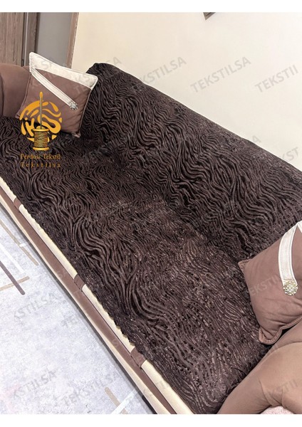 Süngerli Koltuk Örtüsü Yeni Moda Kahverengi 1ADET 210*170 cm Kaydırmaz ve Kırışmaz Tasarım fırsatları