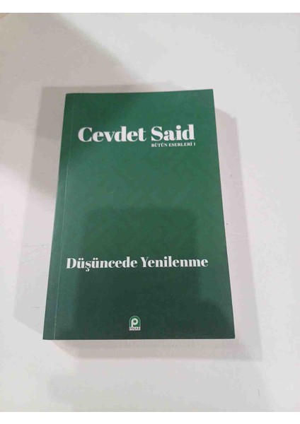 Düşüncede Yenilenme 2,baski 268 Sayfa 2016 Basim