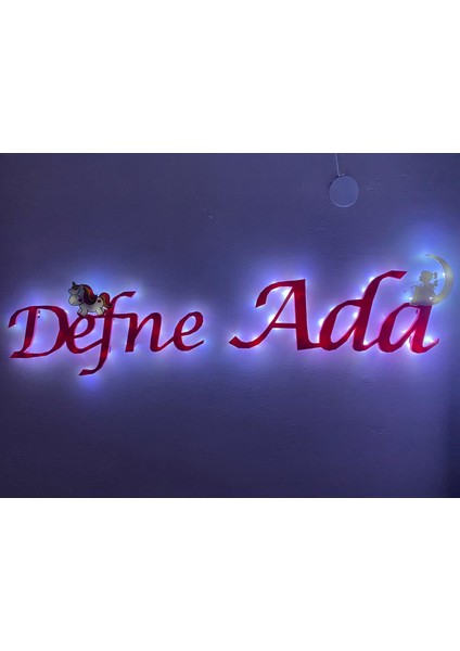 Duvar Yazısı Çocuk Odası Duvar Süsü Kişiye ve Isme Özel Tasarım Yenilik