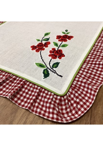 Kaneviçeli & Fırfırlı Ranır-45*90 cm