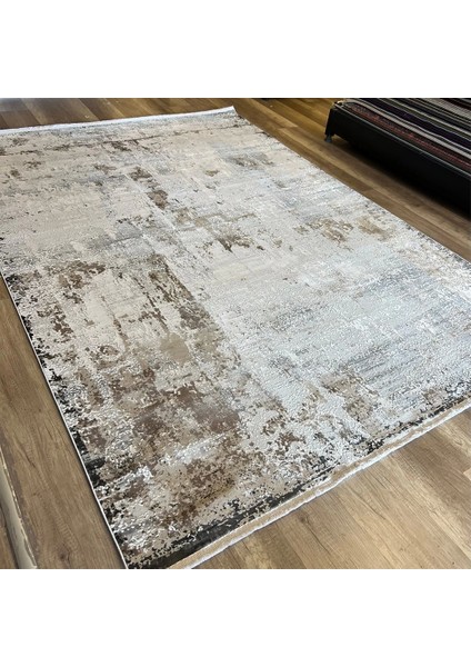 Exclusive Miami 60545/070 Krem Antrasit Modern Salon Halısı modelleri