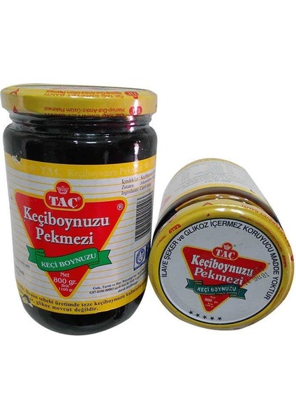 Keçiboynuzu Pekmezi Harnup Pekmezi Cam Kavanoz 800 gr