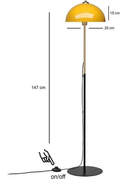 Homing New Swiss Metal Lambader Sarı 241835