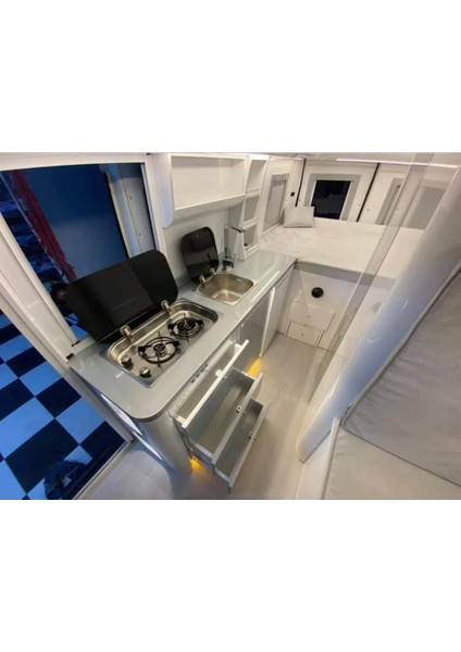 Karavan ve Tekneler Için Kapaklı Evye fırsatları