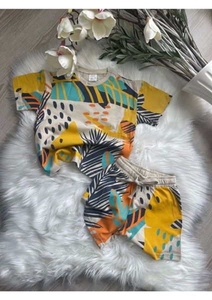 2'li Şort Takım Pamuklu modelleri
