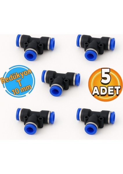 Redüksiyon T 10 mm (5 Adet)