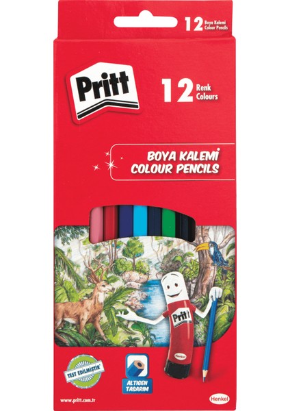 Boyama Kitabı Hediyeli Pritt Seti