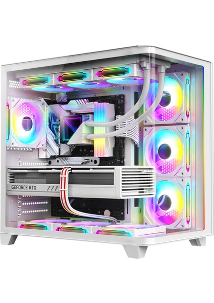 DRX7416 Ryzen 7 5700X 32GB Ram 1tb M2 Nvme SSD 8gb RTX5060TI Oyuncu Hazır Sistem