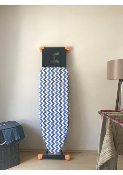 Ütü Masası Kılıfı Büyük Boy İpli Stoperli Keçeli Kılıfı Örtüsü Bezi 55 x 140 cm Larissa