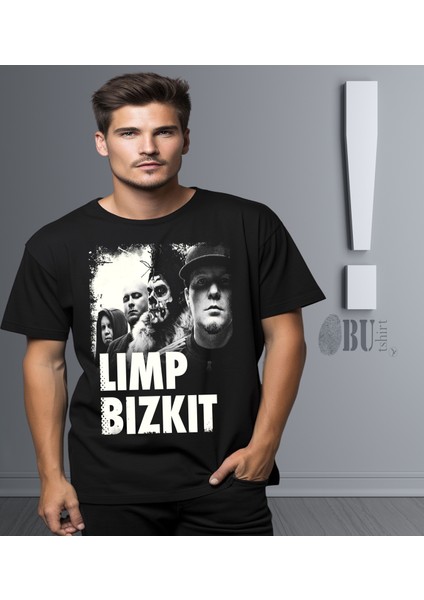'limp Bizkit – Band‘ Baskılı 'regular-Fit' Unisex Tişört