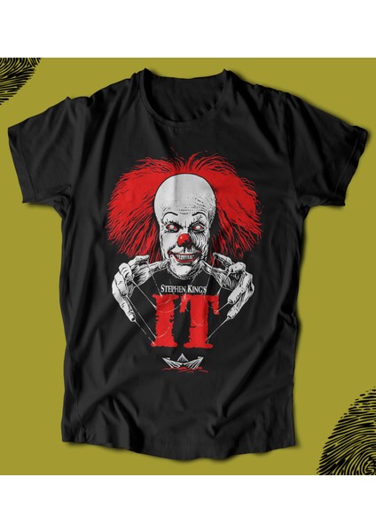 'stephen King – It - 'o‘ Baskılı 'regular-Fit' Unisex Tişört