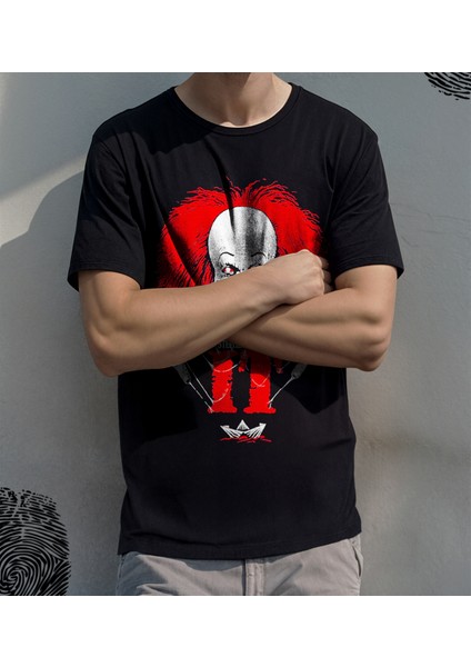 'stephen King – It - 'o‘ Baskılı 'regular-Fit' Unisex Tişört fırsatları
