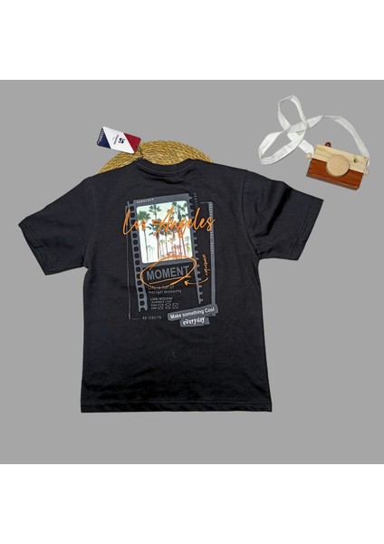 Sırt Baskılı Şort T-Shırt Ikili Takım modelleri