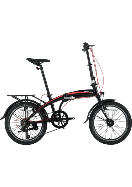 Fx 3500 Trn Katlanır Bisiklet Ürün Rengi: Mat Siyah Kadro: 32 cm Vites: 1x7 Vites Tekerlek: 20" Etiket Rengi: Kırmızı Blc