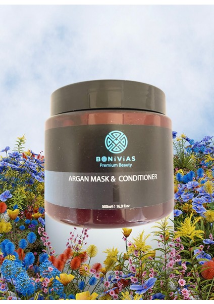 Bonivias Argan Saç Bakım Maskesi 500 ml
