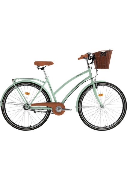serenıty s ürün rengi: mint yeşil kadro: 19" - 48 cm vites: 7 vites tekerlek: 28" etiket rengi: siyah